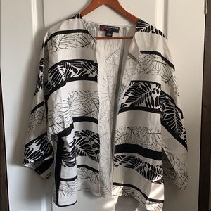 Peck & Peck open front Blazer